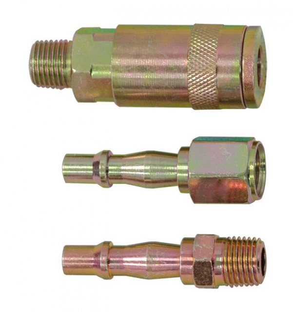 Jefferson Tools Air Tool Coupling Kit 3 Pack