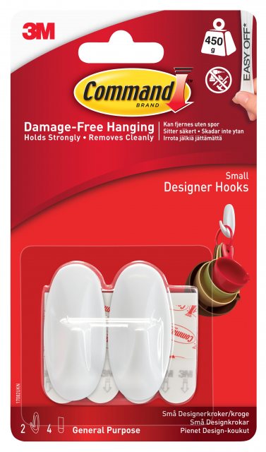 Command Command Oval Hooks Small