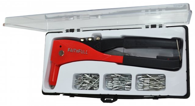 Faithful Faithfull Heavy Duty Riveter Kit