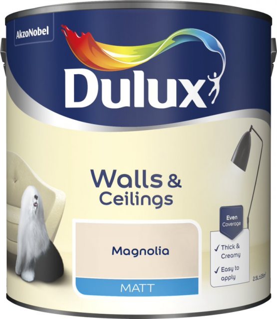 Dulux Dulux Matt Walls & Ceilings Paint 2.5L