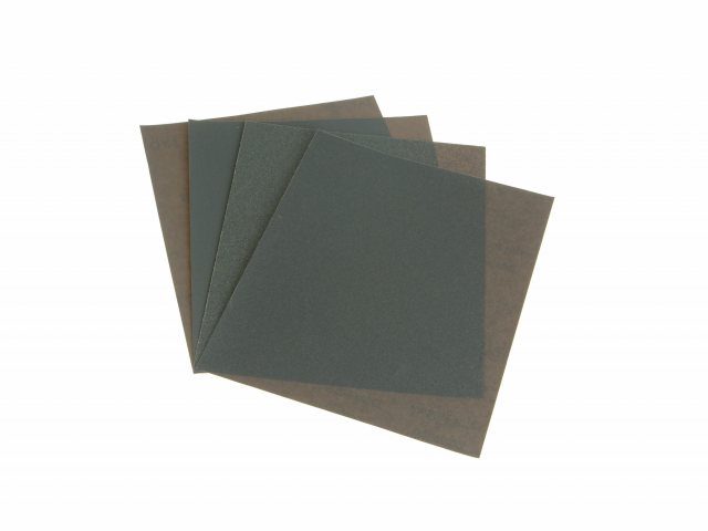 Faithful Faithfull Wet & Dry Fine Sandpaper Sheets 4 Pack