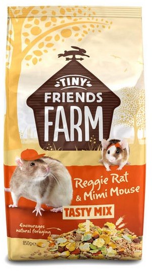 TINY Reggie Rat & Mimi Mouse Tasty Mix 850g
