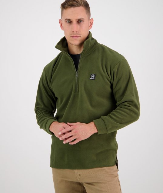 Swanndri Swanndri Motu Fleece Pullover Olive