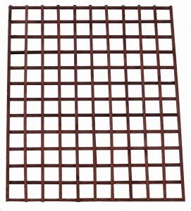 Wooden Trellis Brown 6'