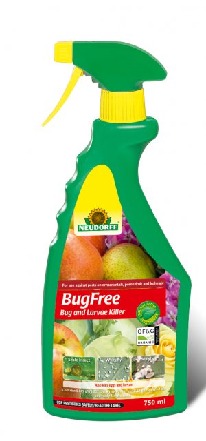 NEUDORFF Bug Free Bug & Larvae Killer Ready To Use 750ml