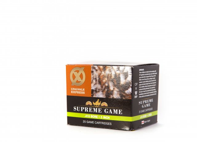 Supreme Game Megasonic .410 Bore 17g 3" 5 Shot 25 Pack