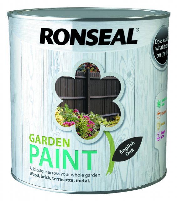 Ronseal Garden Paint English Oak Wood Treatments & Paints Mole Avon
