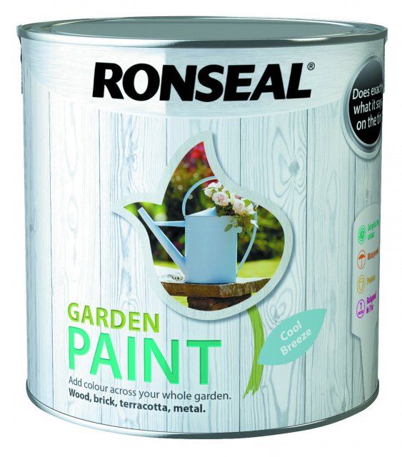 Ronseal Garden Paint Cool Breeze Wood Treatments & Paints Mole Avon