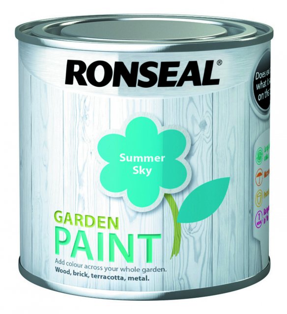 Ronseal Ronseal Garden Paint Summer Sky 750ml