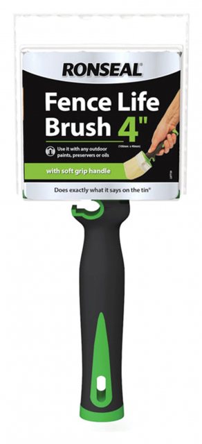 Ronseal Ronseal Fence Life Paint Brush 4"