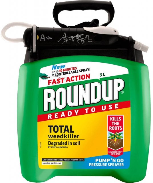 ROUNDUP Roundup Total Weed Killer Ready To Use Pump N' Go 5L