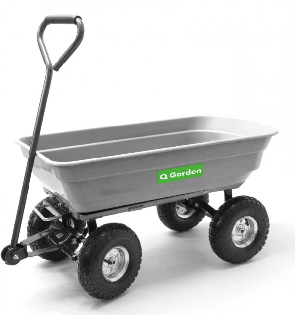 QGARDEN Poly Garden Cart 150kg