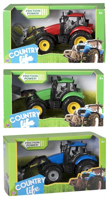 POCKET Tractor & Attachments Toy