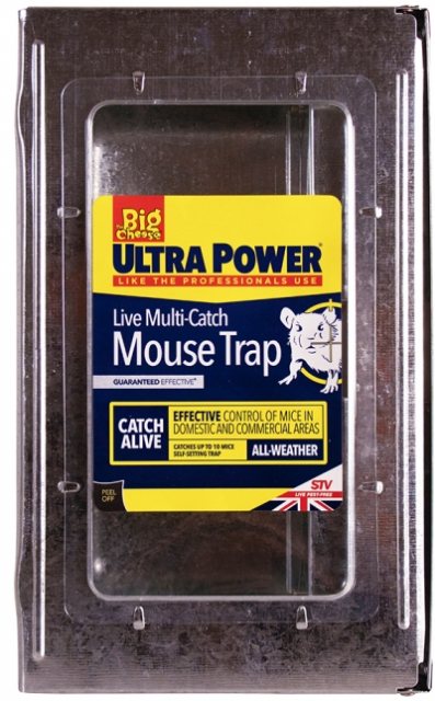 STV Big Cheese Multi Catch Mouse Trap - Rodent Traps - Mole Avon