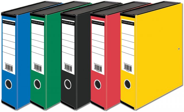 Coloured Box File
