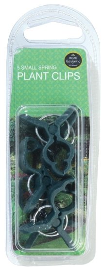 Small Spring Plant Clips 5 Pack