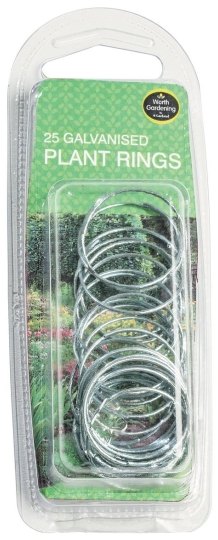 Galvanised Plant Rings 25 Pack