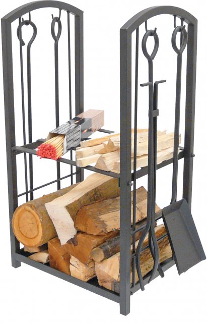 MANOR Log Station Holder & Companion Set