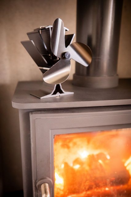 MANOR Triple Blade Stove Fan - Logs u0026 Accessories - Mole Avon
