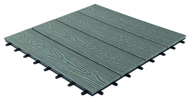 Woodgrain Decking Tile