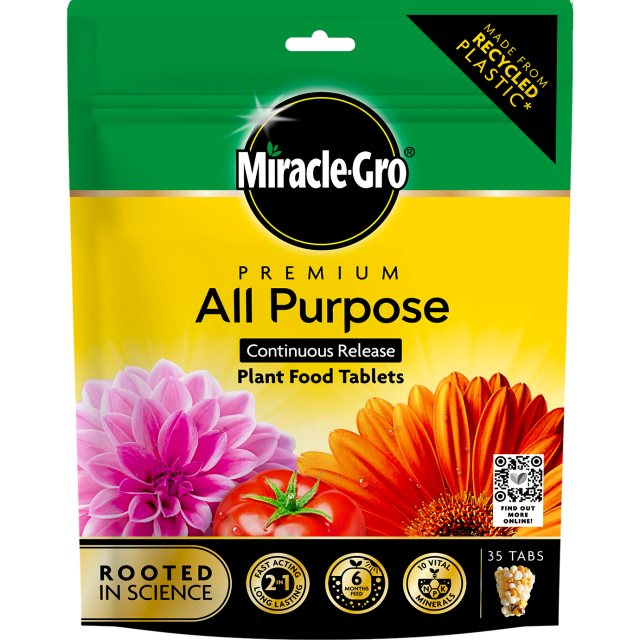 MIRACLE Miracle Gro All Purpose Slow Release Food 35 Tablets