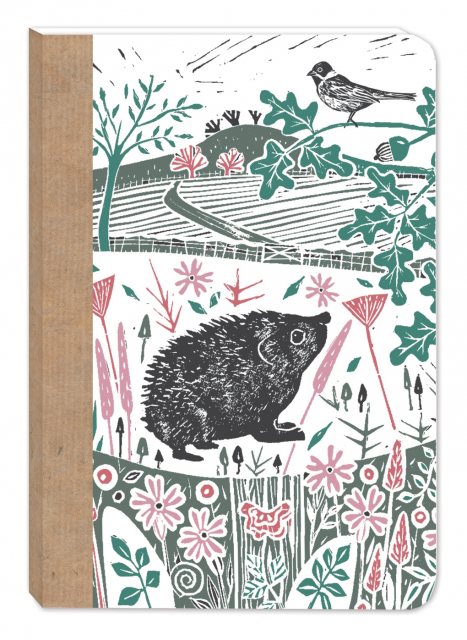 A6 Notebook Happy Hedgehog
