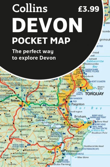Collins Devon Pocket Map