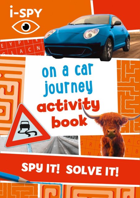 I-Spy On A Car Journey Activity Book