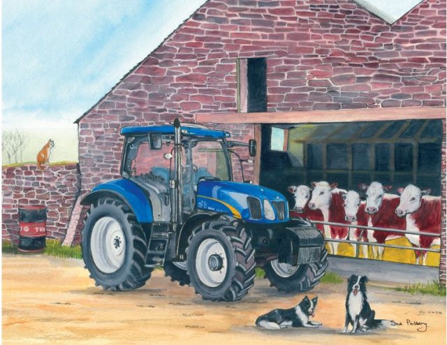 New Holland Greetings Card
