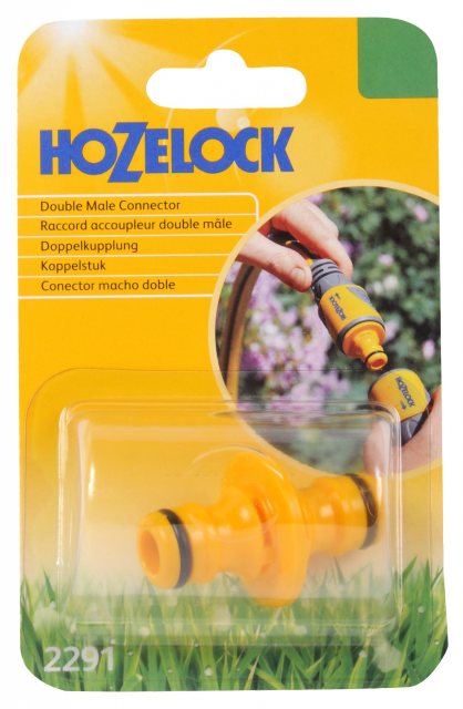 HOZELOCK Hozelock Auto Male Double Connector 2291