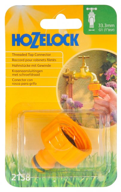 HOZELOCK Hozelock Threaded Connector 1" 2158