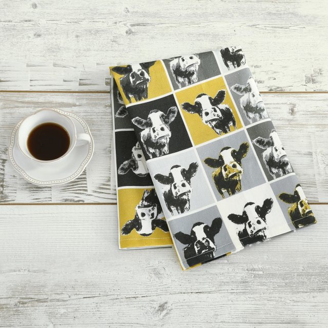 Moo Tea Towel