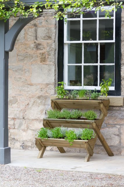 Stepped Herb Planter