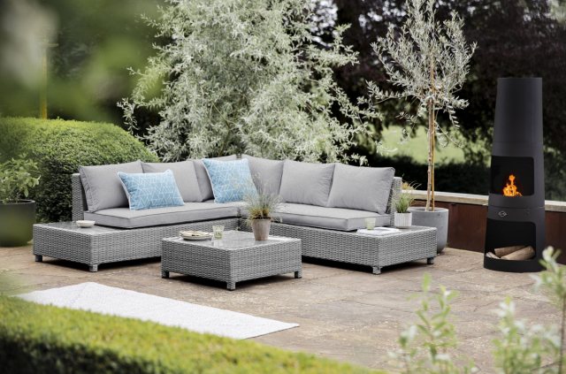 Monaco Stone Lounge Sofa Set