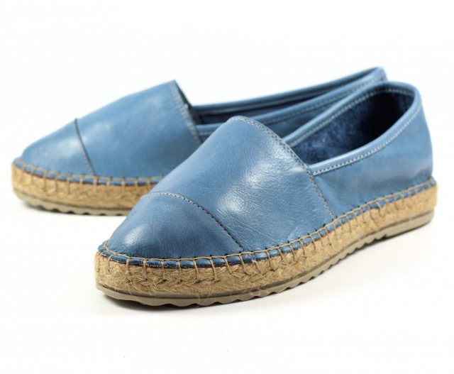 Lazy Dogz Corfu Espadrille Shoe Blue