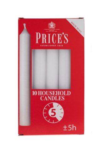 PRICES Price's Candles 10 Pack