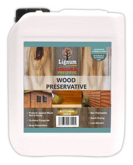 LIGNUM Lignum Wood Preserver Autumn Gold