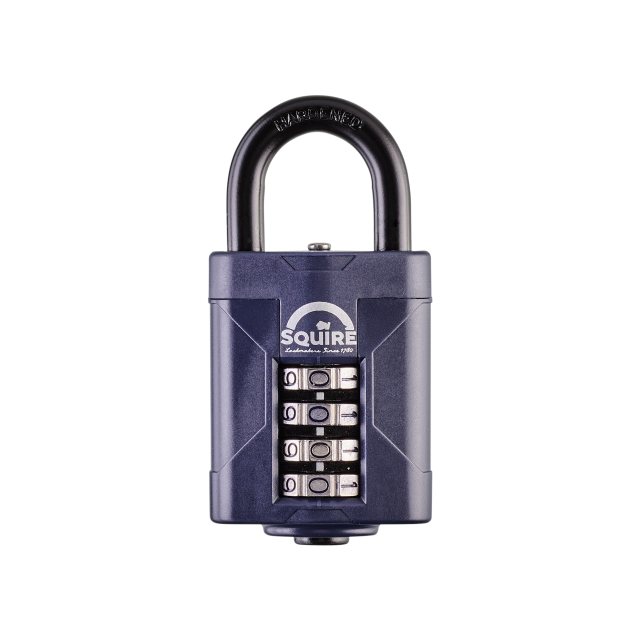 Squire Standard Mystic Combination Lock 50mm Blue