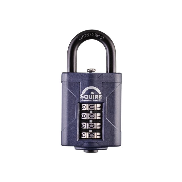 Squire Push Button Combination Lock 38mm Blue