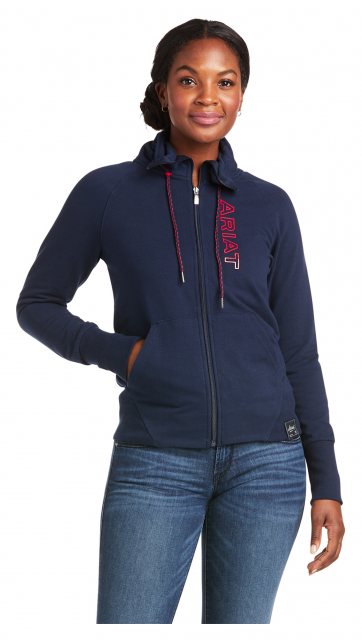 Ariat Ariat Team Logo Full Zip Sweatshirt