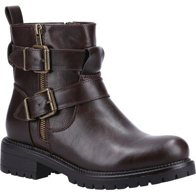 Divaz Divaz Sarah Zip Up Boot Brown