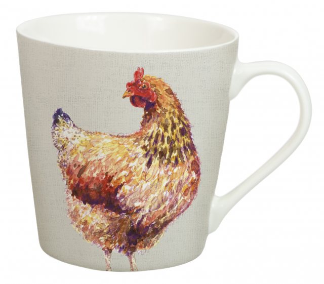 Country Life Chicken Mug