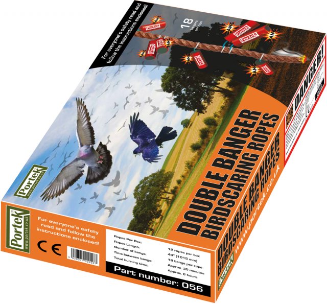 Bird Scaring Double Banger Ropes 12 Pack