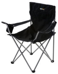 Regatta Regatta Isla Camping Chair Black/Seal Grey