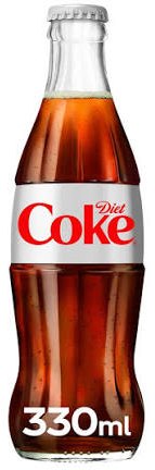 Coca Cola Diet Coke Glass Bottle