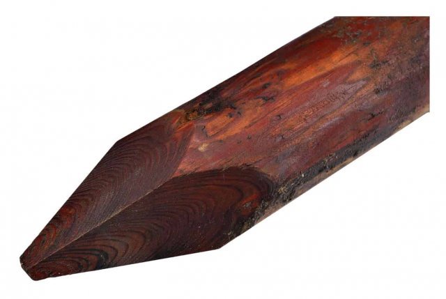 Professionally Creosoted Post 2.4m 175mm - 200mm