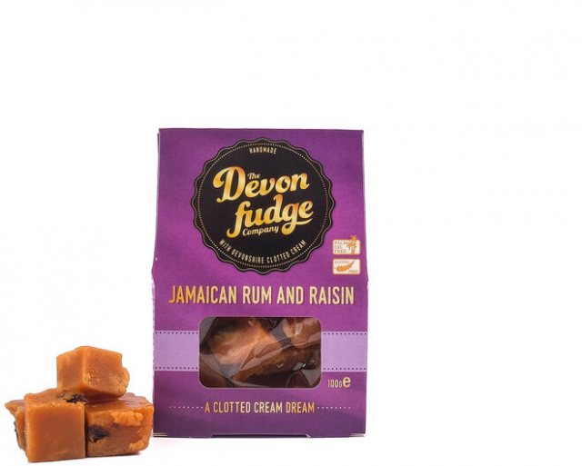 Devon Fudge Company's Rum & Raisin Fudge 100g Snacks & Treats Mole Avon