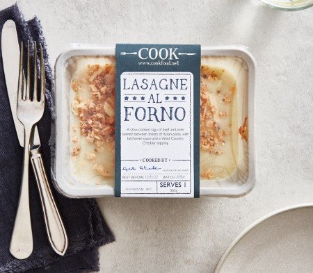 Cook Lasagne Al Forno Frozen Meal