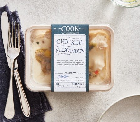 Cook Chicken Alexander Frozen Meal