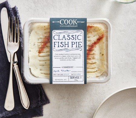 Cook Classic Fish Pie Frozen Meal